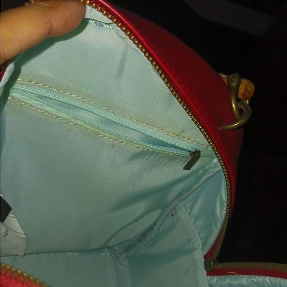 Disney Red Backpack with Bamboo Accents